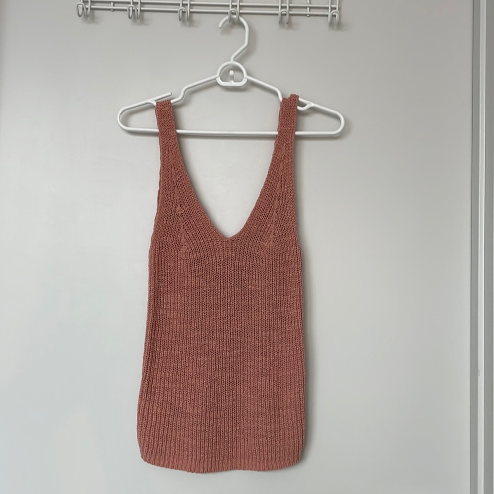 Madewell sweater tank